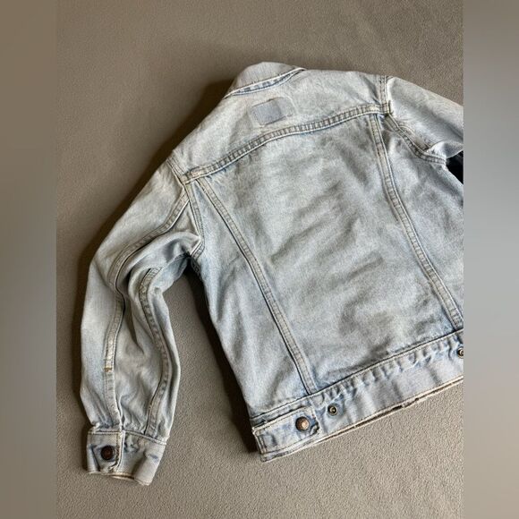 Vintage Levi’s Denim jacket for kids Made in Usa size 12 - Picture 14 of 16